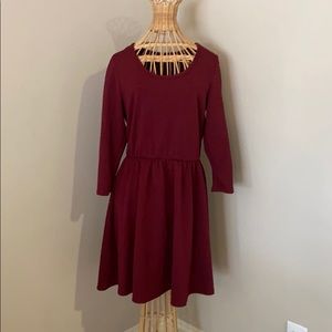 Maroon Dress